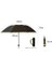Büyük Ticari Şemsiye Çift Katmanlı Golf Şemsiyesi (130CM) (Kırmızı) (Yurt Dışından) 3