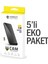 Samsung Galaxy A51 Temperli Cam Ekran Koruyucu 5li Eko Paket Şeffaf 2