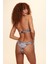 No Gossip Blush Dolgulu Straplez Bikini Tek Üst Leopar Desenli 229103 2