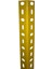 Renkli Çelik Raf Profil - 100 cm -Siyah-1.50 mm 4