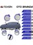 Opel Corsa B (1993-2000) Oto Branda Miflonlu Araba Brandası 2