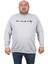 Büyük Beden Sweat New York 22704-GRI 1