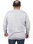 Büyük Beden Sweat New York 22704-GRI 3