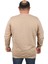 Büyük Beden Sweat New York 22704-BEJ 3
