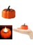 1 Adet Halloween Işıklı Balkabağı Örümcek ve Ağıtemalı Pilli LED Dekor Mumu Işığı 1