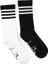 Dıadora 2 Pack Striped Crew Socks M Siyah Beyaz Erkek 2li Çorap - D202531-955 2