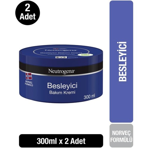 Neutrogena Norveç Formüllü Besleyici Bakım Kremi 300 Ml X 2 Adet