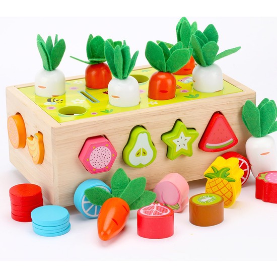 Prodigy Toy Çiftlik Bahçesi Şekli Eşleşen Çekilmiş Turp Fiyatı