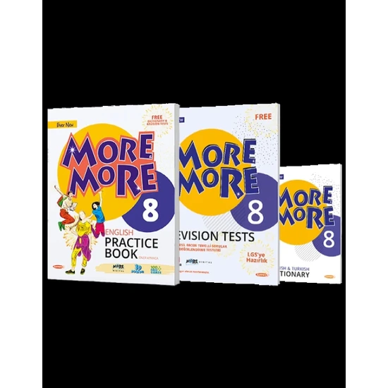 More & More 8 Practice Book Seti