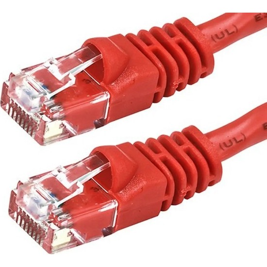 monoprice cat6a ethernet patch kablo 15m 50 ft kırmızı ağ fiyatı