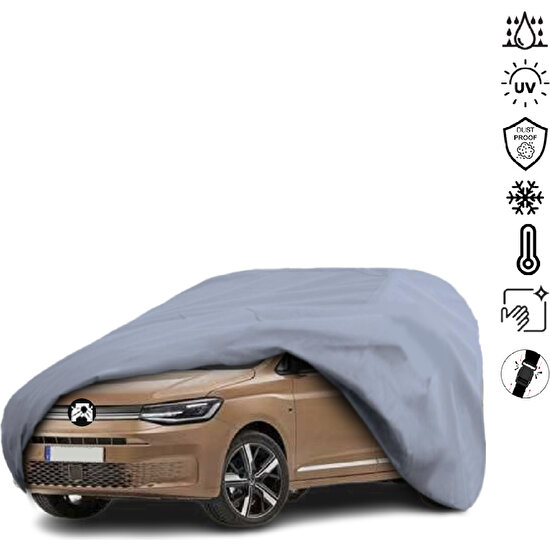 Teksin Volkswagen Caddy 5 (2020-) Oto Branda Miflonlu Araba Brandası
