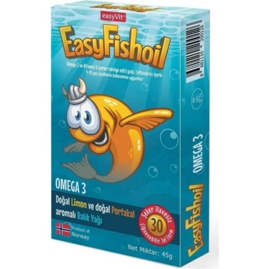 Easy Fish Oil Easyfishoil Omega3 30 Tablet