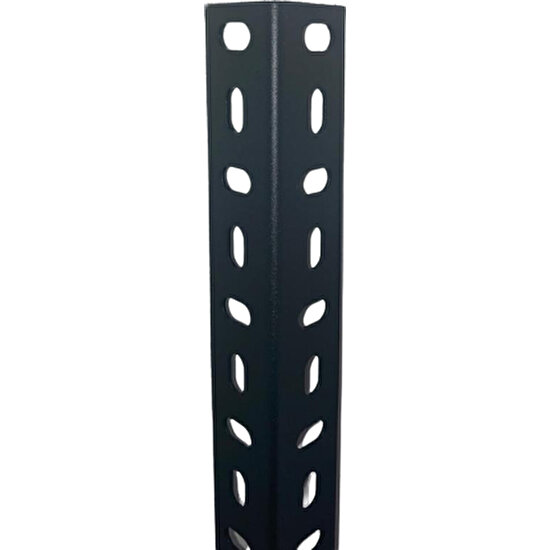 Rafburada Rafburada® Renkli Çelik Raf Profil Siyah-1.50 MM-150 cm