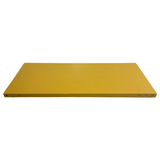 Rafburada Rafburada® Renkli Çelik Raf Tablası Mavı-0.70 MM-31X75