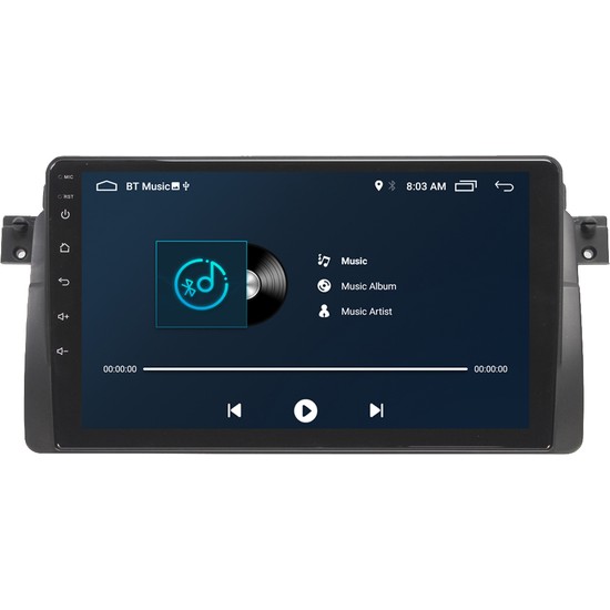 CD Bmw E46 Android Carplay Navigasyon Multimedya Ekran Teyp Fiyatı