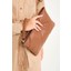 Kadın Deri Kapitone Clutch Çanta 1