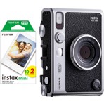 Fujifilm Instax Mini Evo Siyah Fotoğraf Makinası ve 20'li Film Retro Tasarım ile Yüksek Çözünürlük