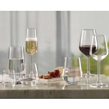 Paşabahçe Allegra Kadehli Su - Meşrubat Bardağı Çeyiz Seti Takımı Tam Seri 42 Parça