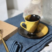 Three Beans Modern Kullanımlık Kahve Fincanı Minimalist Porselen Çay Kahve Fincanı Vintage Erkekler İçin Tazas De Cafe Ev Aksesuarları BS50BD | Kahve Kupası ve Tabak Setleri (Yurt Dışından)