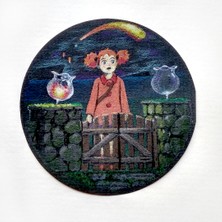 Poli Art Design Yuvarlak D20 cm Siyah Albüm (Karışık Teknikler Için) Round Black Paper Album