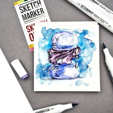 Poli Art Design Super Set 3ü1 Arada Kare Albüm Seti 11X11+15X15+20X20 cm (Suluboya ve Grafik Için)