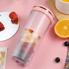 Xhang Smoothies Için 1 Adet Taşınabilir Blender Kişisel Boyutu Sıkacağı Kupası Shakes USB Şarj Edilebilir (Yurt Dışından)