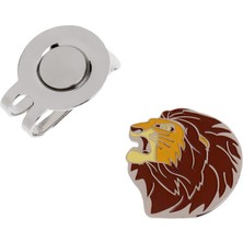 Tasteful Komik Kurbağa, Kedi, Aslan, Golf Şapka Klipli Köpek Golf Topu Işaretleri, 4pcs Çok Renkli (Yurt Dışından)