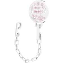 BabySoft  Desenli Emzik Askısı Pembe 543