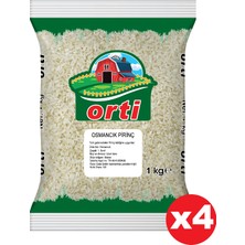 Orti Osmancık Pirinç 4 x 1 kg