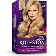 Wella Koleston Kit Saç Boyası 8/0 Açık Kumral