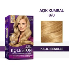 Wella Koleston Kit Saç Boyası 8/0 Açık Kumral