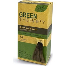 Green Therapy Krem Saç Boyası 5.0 Açık Kahve