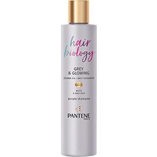 Pantene Hair Biology Silver/Mor Şampuan Sarı Saçlar Için Turunculaşma Karşıtı 250 Ml