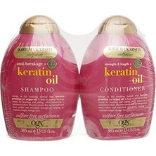 Ogx Keratin Oil Şampuan 385 Ml + Bakım Kremi 385 Ml 1 Paket (1 X 800 Ml)