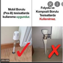 Partiasya Beyaz Petek Radyatör Ayarlı Boru Gizleme Ayağı 14 cm 20 cm 6 cm Ayar