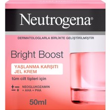 Neutrogena Bright Boost Yaşlanma Karşıtı Jel Krem 50 ml