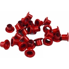 SRTfootcare Renkli Boyalı Kapsül & Kuşgözü 2 No 170 Adet Leathercraft, Deri Hobi