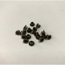 SRTfootcare Kapsül & Kuşgözü 1,6 No 6mm 250 Adet Leathercraft, Deri Hobi