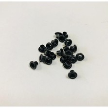 SRTfootcare Kapsül & Kuşgözü 1,6 No 6mm 250 Adet Leathercraft, Deri Hobi