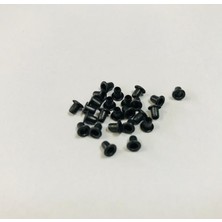 SRTfootcare Kapsül & Kuşgözü 25X35 No 4mm 200 Adet Leathercraft, Deri Hobi