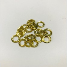 SRTfootcare Kuşgözü İçin Metal Pul 2 no 150 Adet (Kuşgözü Dahil Değildir)