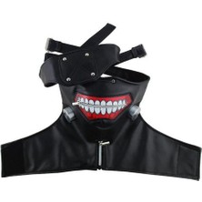 Anime Tokyo Ghoul Kaneki Ken Cosplay Kostümleri Maske Cadılar Bayramı Partisi Maskeleri Cosplay