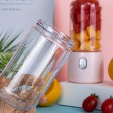 Mini Taşınabilir Sıkacağı Turuncu USB Elektrikli Mikser Meyve Smoothie Blender Makine Için Kişisel Meyve Suyu Extractor | Sıkacaklar (Pembe)