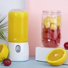 Mini Taşınabilir Sıkacağı Turuncu USB Elektrikli Mikser Meyve Smoothie Blender Makine Için Kişisel Meyve Suyu Extractor | Sıkacaklar (Pembe)