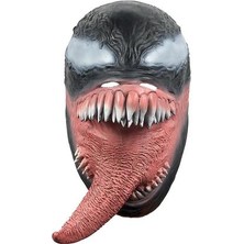 Venom Maskesi Başlık Masquerade Korku Şapkalar Cadılar Bayramı Sahip Cosplay Sahne(Yurt Dışından)