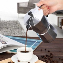 150 ml Kahve Makinesi Alüminyum Mocha Espresso Percolator Pot Kahve Makinesi Moka Pot Stopetop Kahve Makinesi | Kahve Tencereler