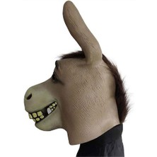 Hayvan Maskesi Başlık Shrek Eşek Maskesi Masquerade Parti Sahne