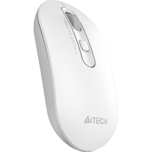 A4Tech FG20 Nano Alıcı Kablosuz Optik 2000DPI Enerji Korumalı Kompakt Mouse - Beyaz