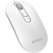 A4Tech FG20 Nano Alıcı Kablosuz Optik 2000DPI Enerji Korumalı Kompakt Mouse - Beyaz