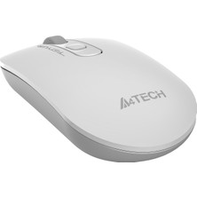 A4Tech FG20 Nano Alıcı Kablosuz Optik 2000DPI Enerji Korumalı Kompakt Mouse - Beyaz